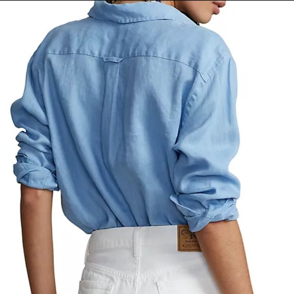 Oversized Linen Shirt - Picture 1 of 3